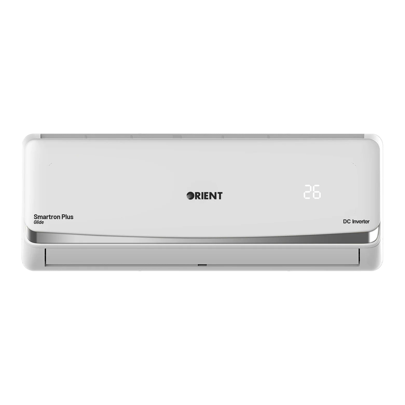 Orient Glide 19C Ultra Silver T3 1.5 Ton DC Inverter Heat & Cool Split AC – front view