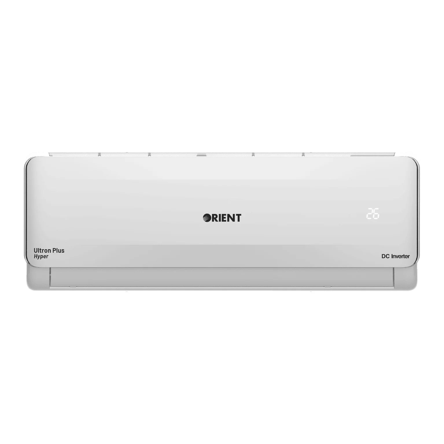 Orient Hyper 12S Super White T3+ 1 Ton DC Inverter Heat & Cool Split AC – front view