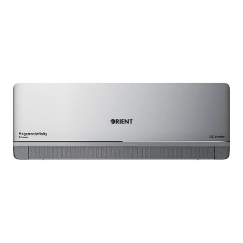 Orient Infinity 18S Silver Matt T3+ 1.5 Ton DC Inverter Heat & Cool Split AC – front view