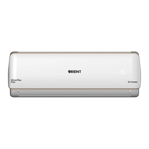 Orient Mega 12S Pearl White T3+ 1 Ton DC Inverter Heat & Cool Split AC – front view