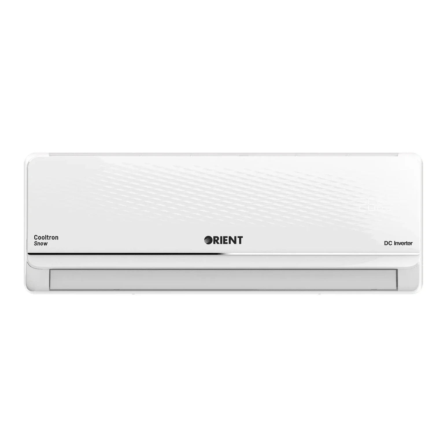 Orient Snow 14C Chrome White T3 1 Ton DC Inverter Cool Only Split AC – front view