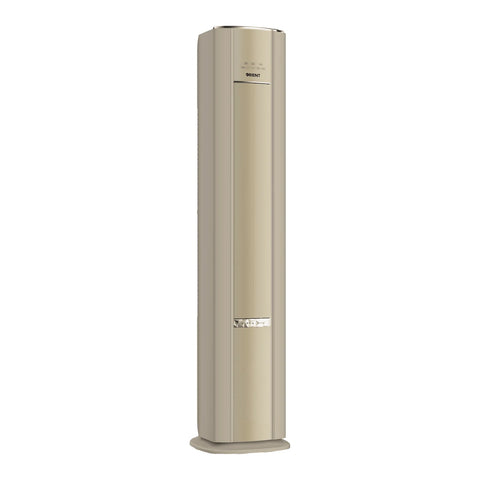Orient Vibe 24G Round Gold T3 2 Ton DC Inverter Heat & Cool Floor Standing AC – front view