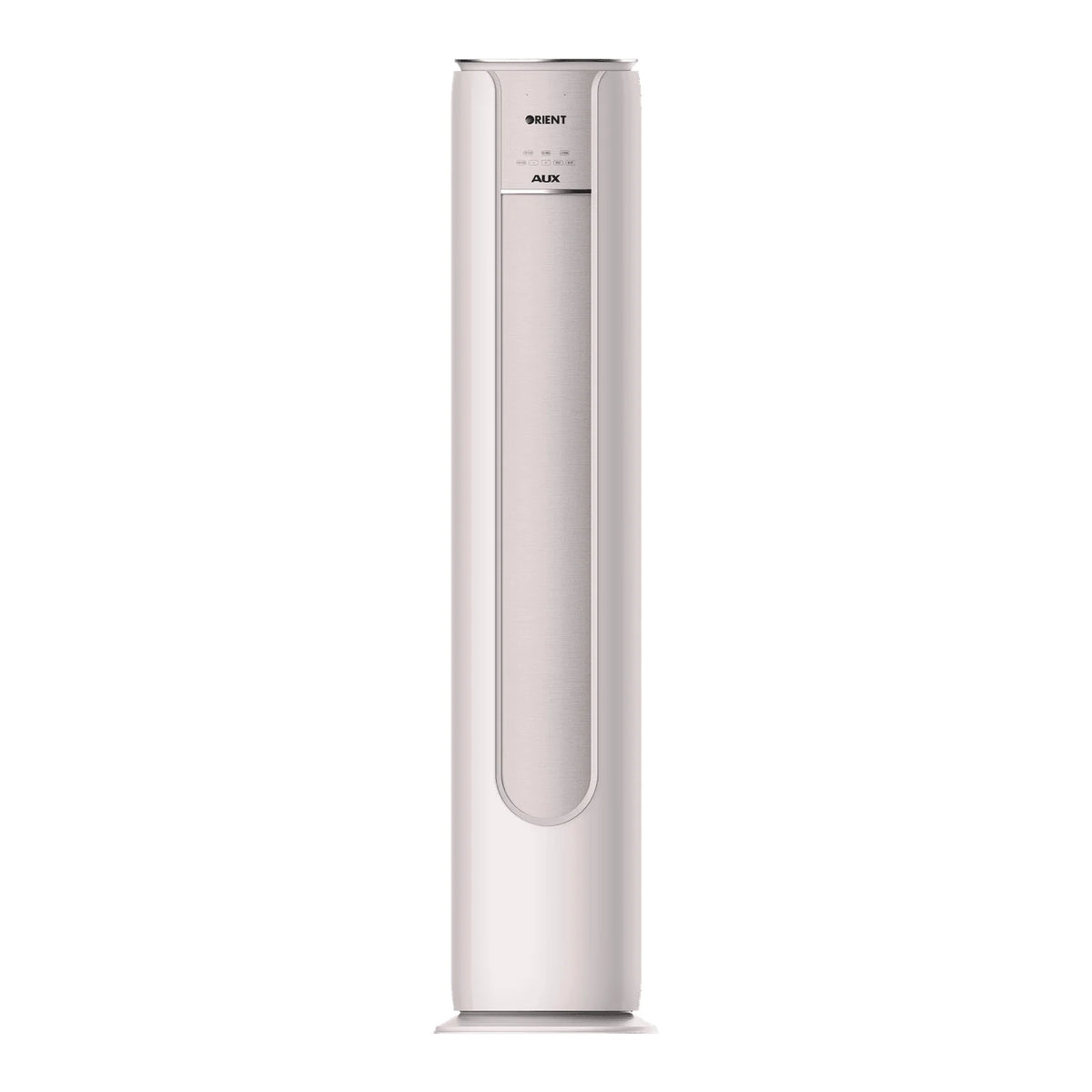 Orient Wisper 24X Round Aqua T3+ 2 Ton DC Inverter Heat & Cool Floor Standing AC – front view