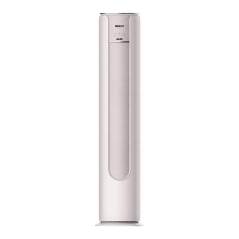 Orient Wisper 24X Round Aqua T3+ 2 Ton DC Inverter Heat & Cool Floor Standing AC – front view