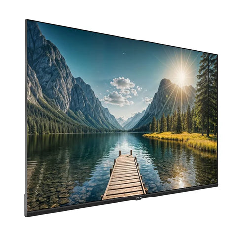 PEL 50" QLED 4K Ultra HD Smart Google TV (PLD-50US) angle view