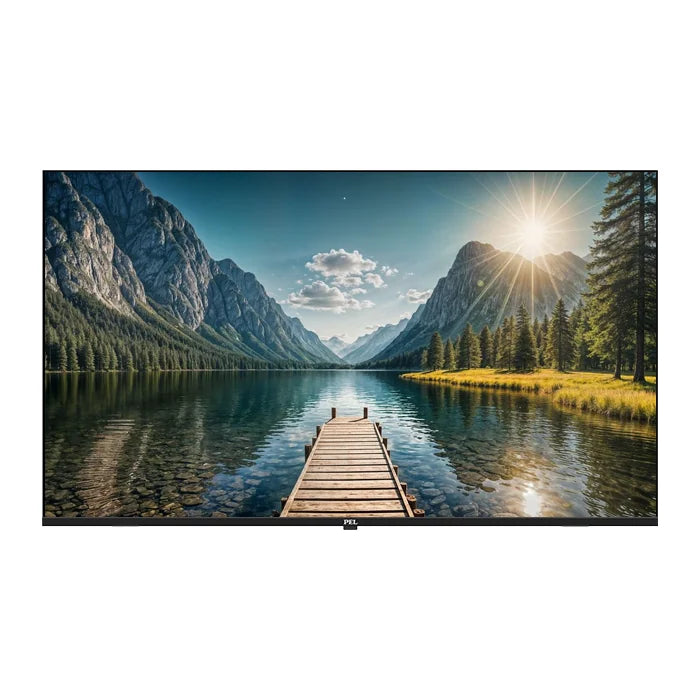 PEL 50" QLED 4K Ultra HD Smart Google TV (PLD-50US) front view