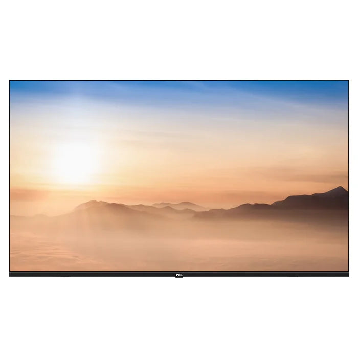 PEL 58" QLED 4K Ultra HD Smart Google TV (PLD-58US) front view