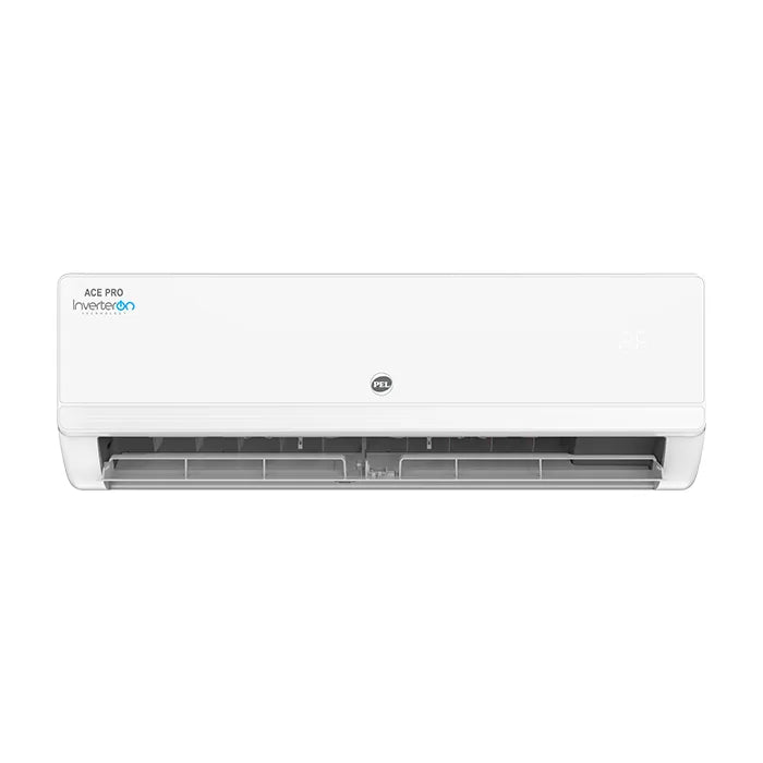 PEL Ace Pro PINV-12K 1 Ton Inverter Split AC Heat & Cool White side view