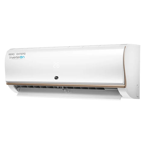 PEL Aero Extend PINV-18K 1.5 Ton Inverter Split AC Heat & Cool White side view