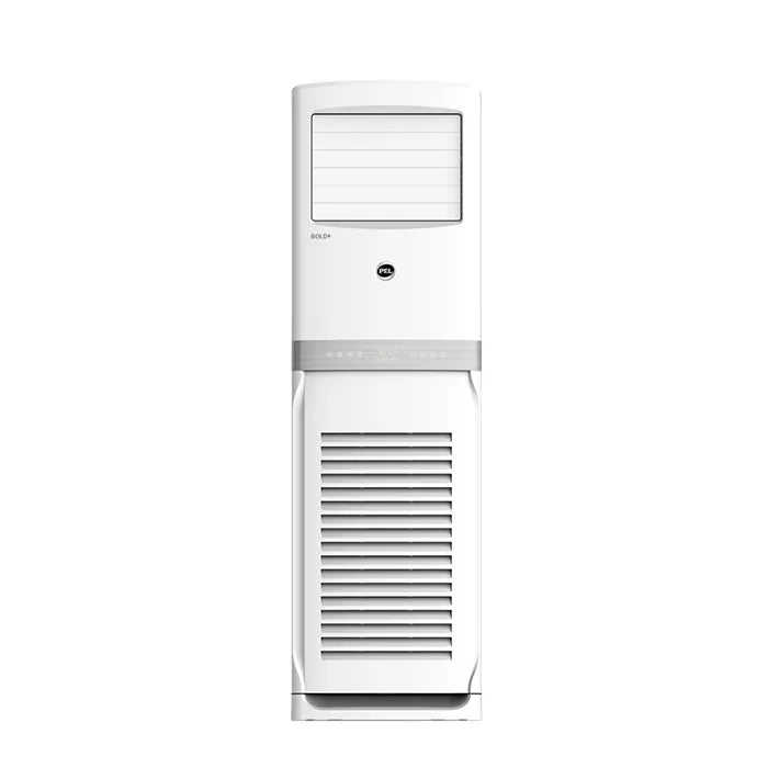 PEL Bold+ PFSAC-24K 2 Ton Inverter Floor Standing AC Heat & Cool White front view