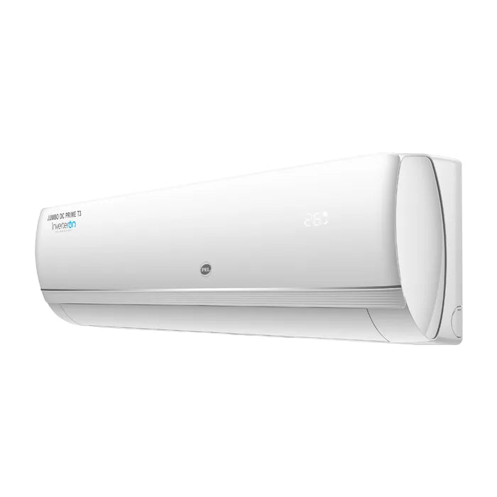 PEL Jumbo Prime WiFi T3 PINV-18K 1.5 Ton Inverter Split AC Heat & Cool White angle view