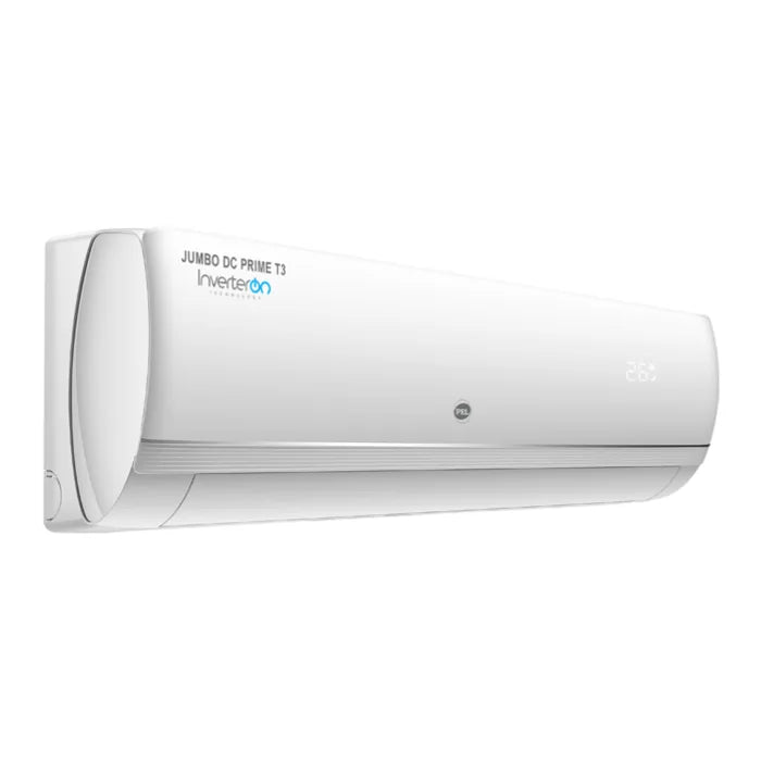 PEL Jumbo Prime WiFi T3 PINV-18K 1.5 Ton Inverter Split AC Heat & Cool White side view