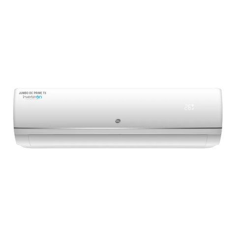 PEL Jumbo Pro T3 PINV-12K 1 Ton Inverter Split AC Heat & Cool White angle view