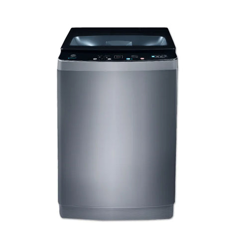 PEL PAWM 900 9KG Top Load Fully Automatic Washing Machine – Metallic Grey front view