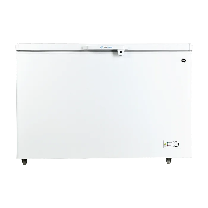 PEL PDIN 70-130 Arctic InverterOn 370L Single Door Inverter Deep Freezer – White front view