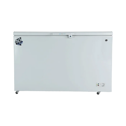 PEL PDIN 70-180 Arctic InverterOn 495L Single Door Inverter Deep Freezer – White front view