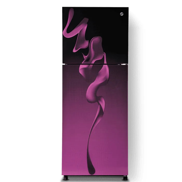 PEL PRGD-21970 Glass Door Refrigerator 382L – Purple Blaze front view