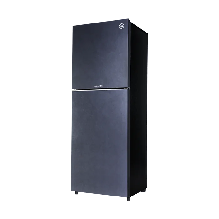PEL PRINVOFGD-2550 InverterOn Flat Glass Door Refrigerator 260L – Koriyan Glass angle view