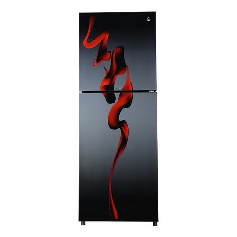 PEL PRINVOFGD-6370 InverterOn Flat Glass Door Refrigerator 310L – Hazel Red Blaze front view