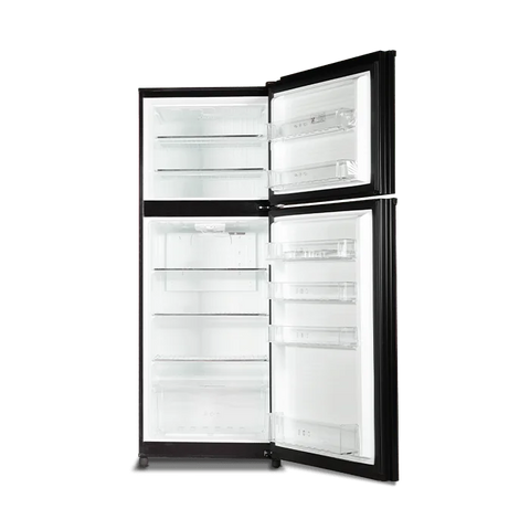 PEL PRINVOFGD-6370 InverterOn Flat Glass Door Refrigerator 310L – Maroon Blaze interior view