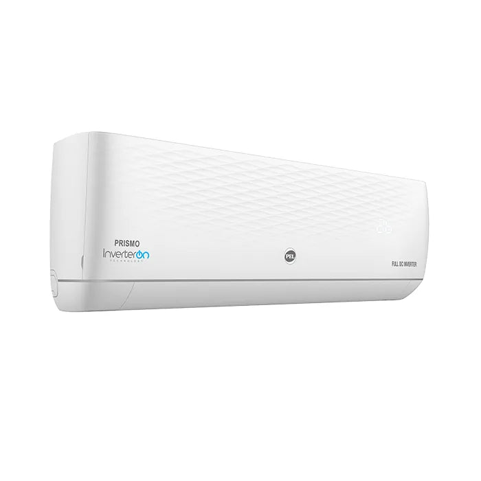 PEL Prismo T3 PINV-24K 2 Ton Inverter Split AC Heat & Cool White angle view