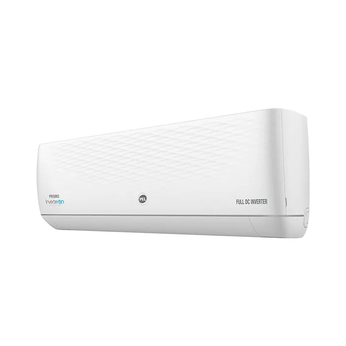 PEL Prismo T3 PINV-24K 2 Ton Inverter Split AC Heat & Cool White side view