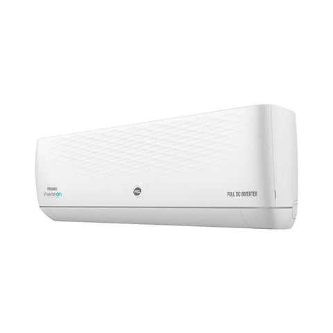 PEL Prismo T3 PINV-24K 2 Ton Inverter Split AC Heat & Cool White side view