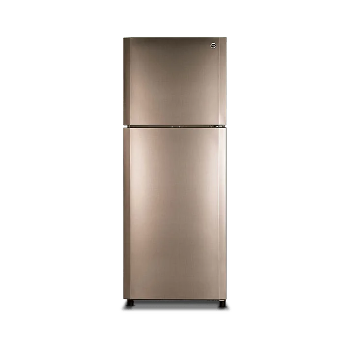 PEL PRLP-22260 Life Pro Refrigerator 408L – Metallic Golden Brown angle view