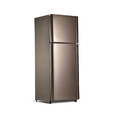 PEL PRLP-22260 Life Pro Refrigerator 408L – Metallic Golden Brown interior view