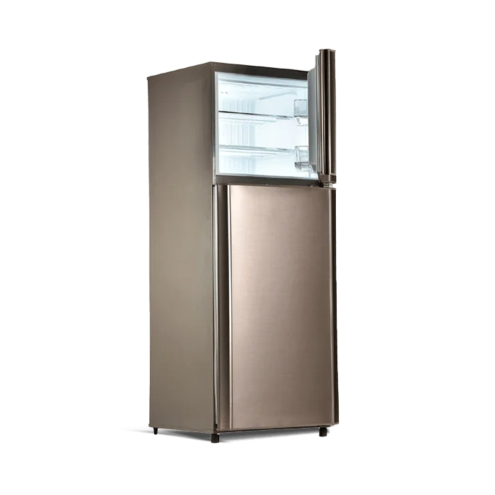 PEL PRLP-2350 Life Pro Refrigerator 240L – Metallic Golden Brown side view