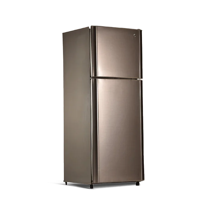 PEL PRLP-6360 Life Pro Refrigerator 310L – Metallic Golden Brown interior view
