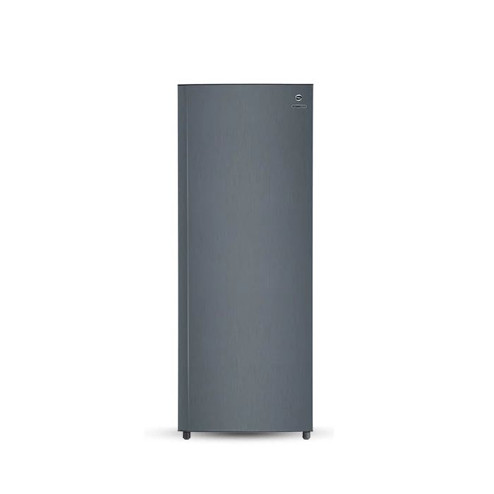 PEL PVF 6D 239L Vertical Deep Freezer – Grey front view