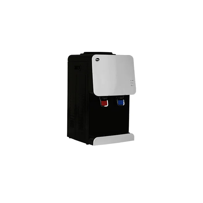 PEL PWD 115 Classic Table Top Water Dispenser – White angle view