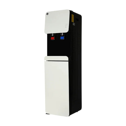 PEL PWD 316 Premier Water Dispenser with Fridge – White angle view