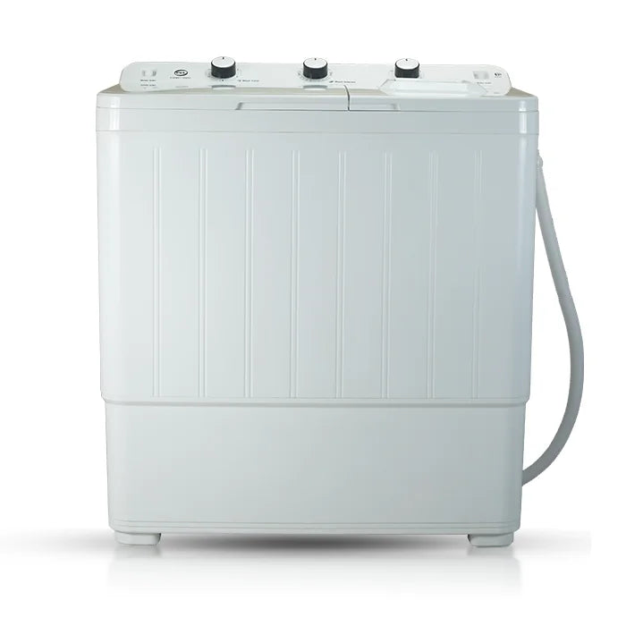 PEL PWM 1050 10KG Twin Tub Semi Automatic Washing Machine – White front view