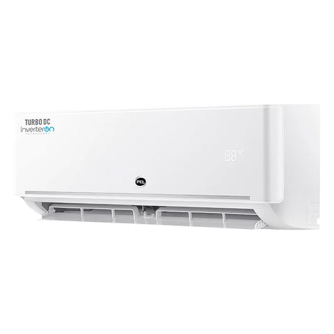 PEL Turbo Ultimate T3 PINV-18K 1.5 Ton Inverter Split AC Heat & Cool White angle view