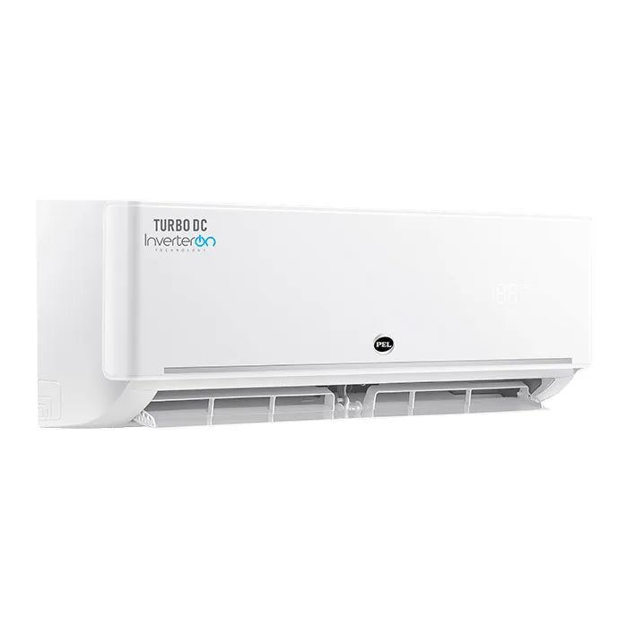 PEL Turbo Ultimate T3 PINV-18K 1.5 Ton Inverter Split AC Heat & Cool White side view