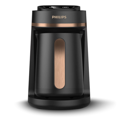 Philips 5000 Series Turkish Coffee Maker front view showing handle and brewing pot