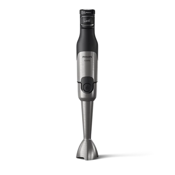 Philips black hand blender main studio view