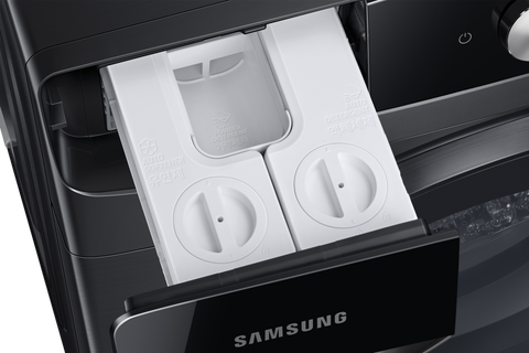 Samsung WD16T6500GV/ST Auto Dispense drawer with detergent and softener tanks