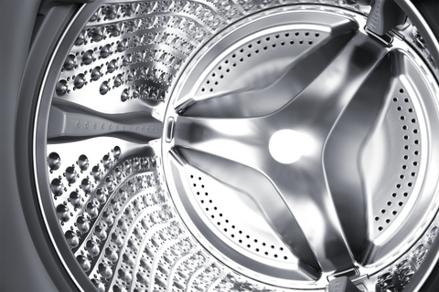 Samsung WD13BB944DGBFQ QuickDrive drum interior close-up