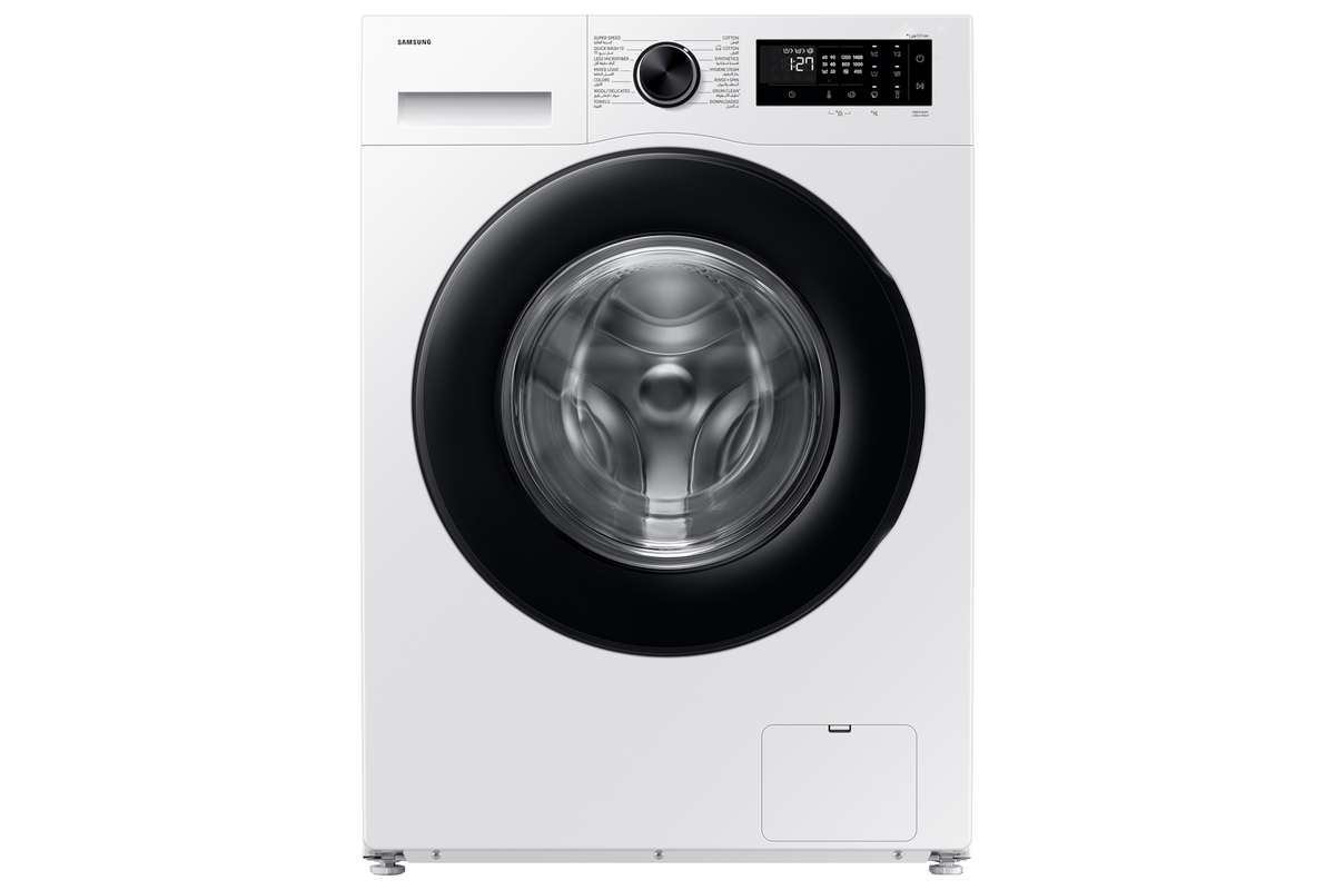 Samsung WW90DG5U34AEGU 9kg front load washing machine in White