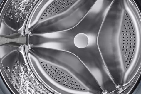 Samsung WW90DG5U34ABFA 2nd Diamond drum interior close-up