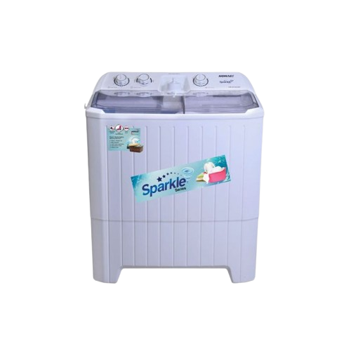 Homage HWM-49112 SAP 11kg twin tub washing machine, white