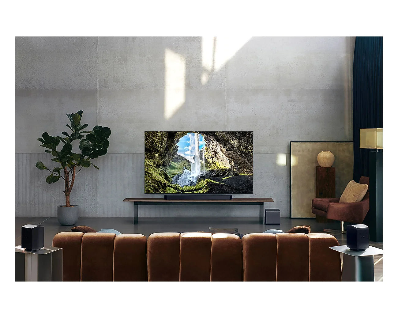 Samsung HW-Q990F Q-Series 11.1.4ch Dolby Atmos soundbar, living room
