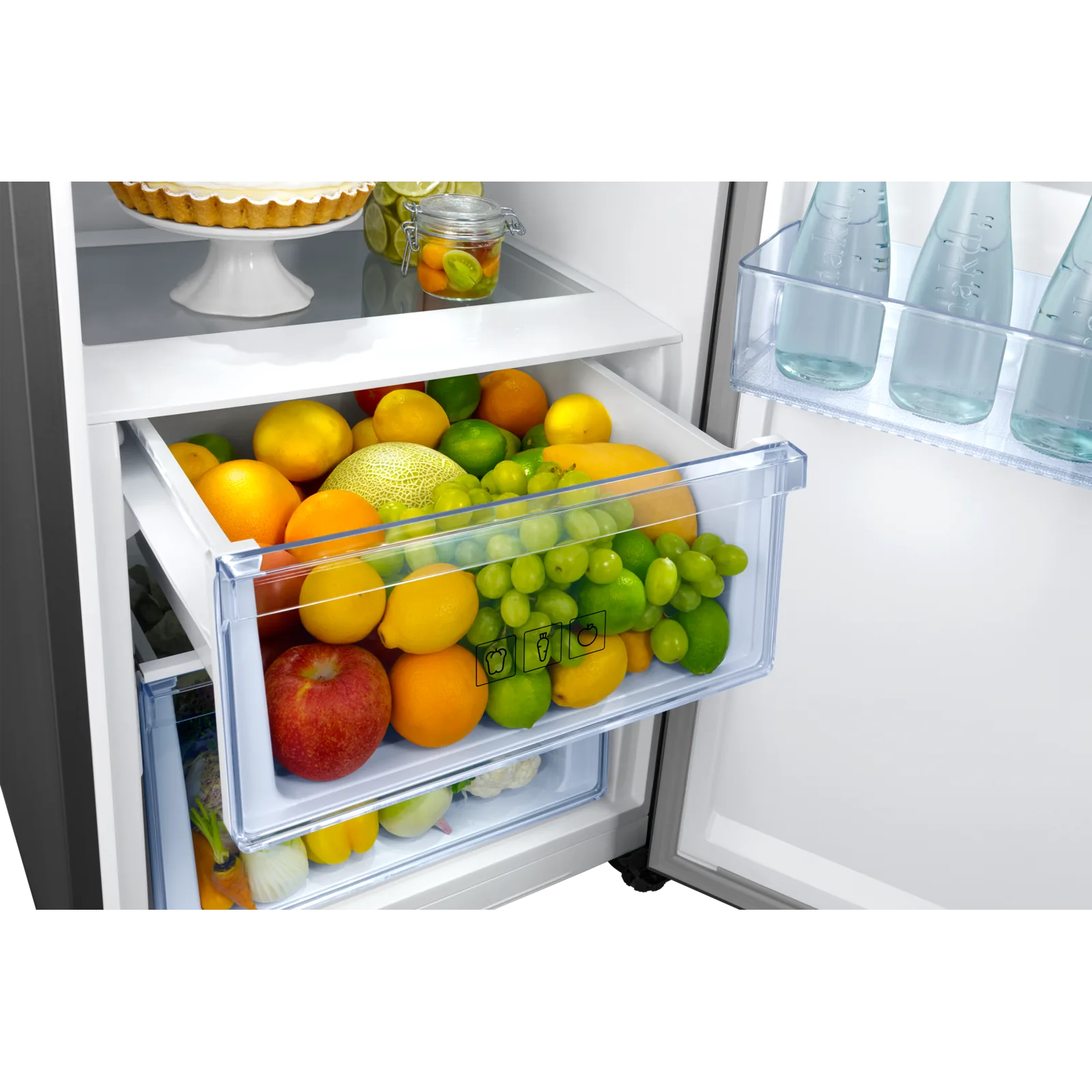 Samsung RR39M73107F/SG 375L 1-Door No Frost Refrigerator – Refined Steel detail view