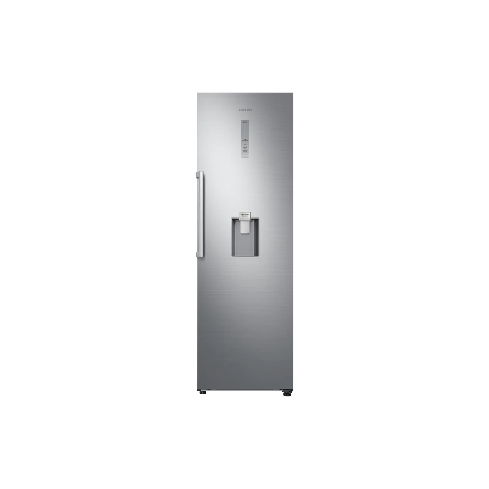 Samsung RR39M73107F/SG 375L 1-Door No Frost Refrigerator – Refined Steel front view