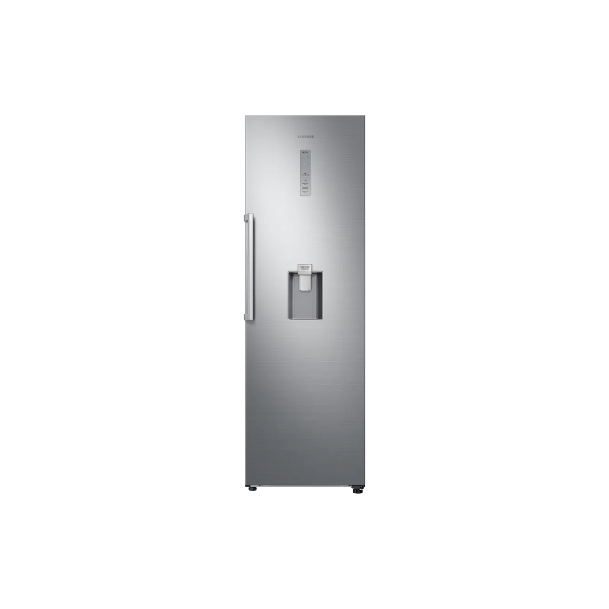 Samsung RR39M73107F/SG 375L 1-Door No Frost Refrigerator – Refined Steel front view