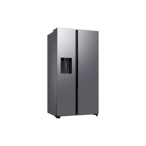 Samsung RS70F64K1TAE 635L Side-by-Side Refrigerator – Silver angle view