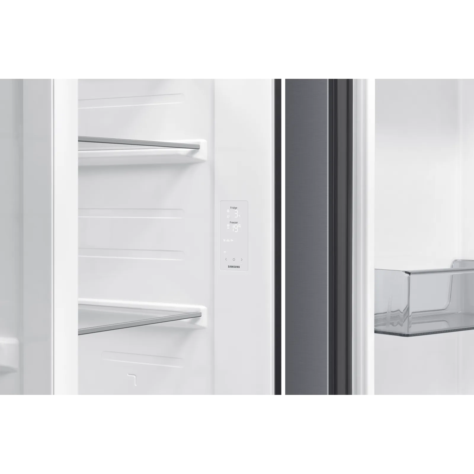 Samsung RS70F64K1TAE 635L Side-by-Side Refrigerator – Silver view 10